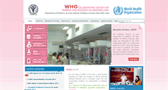 Desktop Screenshot of newbornwhocc.org